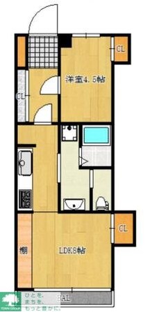 上馬フラワーホームの物件間取画像